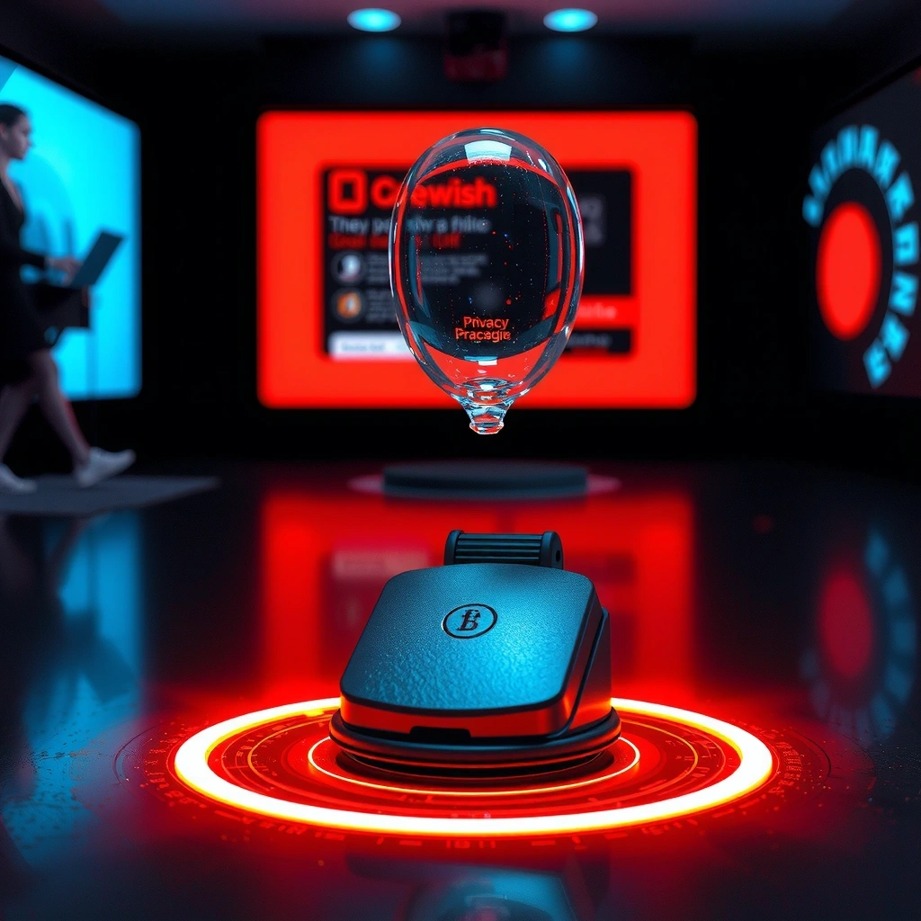 Privacy protection abstract visualization