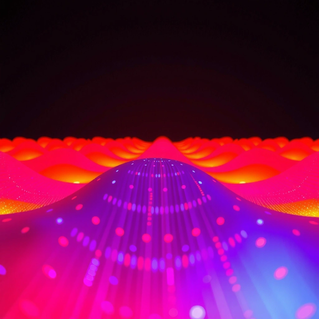 Abstract heatmap visualization of code density